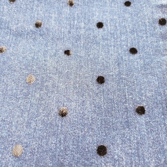 Madewell 9" Mid-Rise Skinny Jeans: Flocked Dots Edition - Picture 15 of 15